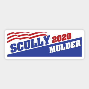 Scully - Mulder 2020 - Rectangular Sticker